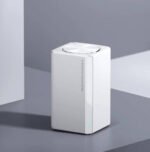 نظام Xiaomi Mesh AC1200، تغطية واسعة النطاق للمنزل، شبكة جيجابت ثنائية النطاق عالية السرعة، سرعات لاسلكية تصل إلى 1200 ميجابت في الثانية، منفذي LAN، أبيض AC1200