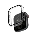 وجه ساعة من الزجاج المقوى من SKINARMA لساعة Apple Watch، 42/44 ملم - skinarma, شفاف