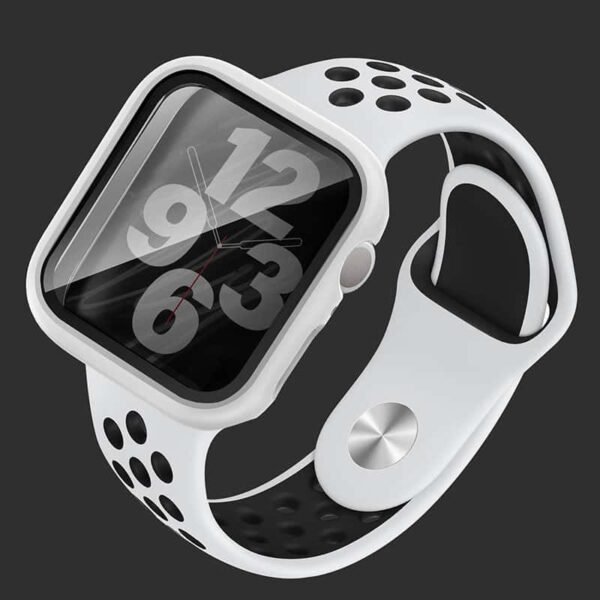 وجه ساعة من الزجاج المقوى من SKINARMA لساعة Apple Watch، 42/44 ملم