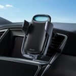 ⁦شاحن لاسلكي Baseus Milky Way Electric Bracket (15 واط)⁩ - الصورة ⁦2⁩