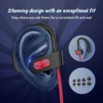 ⁦سماعات أذن لاسلكية رياضية مقاومة للماء Mpow Flame بمعيار IPX7⁩ - الصورة ⁦7⁩