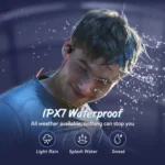 ⁦سماعات أذن لاسلكية رياضية مقاومة للماء Mpow Flame بمعيار IPX7⁩ - الصورة ⁦2⁩