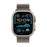 ⁦ساعة Apple Watch Ultra 2 مزودة بنظام GPS + شبكة خلوية، قياس 49 مم، مع سوار Milanese Loop (الإصدار الخاص بالشرق الأوسط)⁩ - الصورة ⁦4⁩