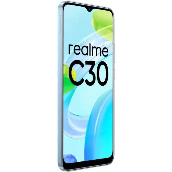 ⁦جوال ريلمي REALME C30 رام 2 جيجا ذاكرة داخلية ‏32جيجا – بشريحتين اتصال ، لون ازرق سماوي⁩ - الصورة ⁦4⁩