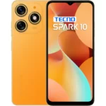 جوال تكنو TECNO SPARK 10C رام 8 جيجا تخزين داخلي 128 جيجا – بشريحتين اتصال ، برتقالي جلد ميتا