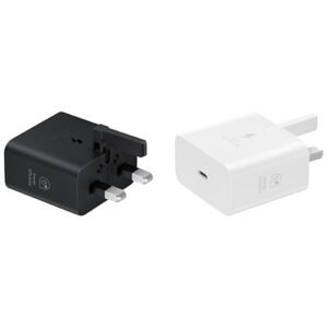 محول طاقة سامسونج 25 واط USB-C (حزمة من خمس وحدات)