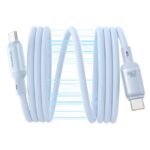 ⁦كابل Baseus PicoGo 240W مغناطيسي للشحن السريع USB-C، من النوع C إلى النوع C 480 ميجابت في الثانية كابل سيليكون سائل 1 متر⁩ - الصورة ⁦3⁩