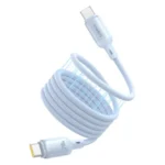 ⁦كابل Baseus PicoGo 240W مغناطيسي للشحن السريع USB-C، من النوع C إلى النوع C 480 ميجابت في الثانية كابل سيليكون سائل 1 متر⁩ - الصورة ⁦5⁩