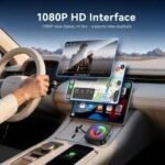 ⁦جهاز تحويل الكار بلاي الذكي للسيارة Yesido KM33 | محول من سلكي إلى لاسلكي CarPlay و Android Auto⁩ - الصورة ⁦3⁩