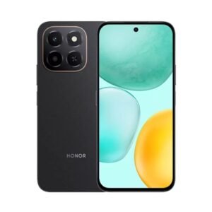 هاتف HONOR X6C  ذاكرة داخلية 128 جيجابايت وذاكرة وصول عشوائي 6 جيجابايت وشبكة 4G باللون أسود منتصف الليل
