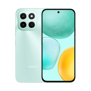 هاتف HONOR X6C  ذاكرة داخلية 128 جيجابايت وذاكرة وصول عشوائي 6 جيجابايت وشبكة 4G باللون السماوي المحيطي