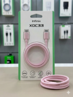 كابل شحن سريع إنفينيكس XDC33 سيليكون فائق النعومة (من Type-C إلى Type-C) بقوة 60 واط