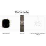 Apple Watch Ultra 3 GPS + Cellular، 49 مم - هيكل من التيتانيوم مع سوار ميلانيزي من التيتانيوم - Image 5