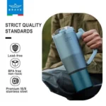 ⁦كوب حراري للسفر من BRAVE BT-01PK TEMPGUARD سعة 1200 مل/40 أونصة⁩ - الصورة ⁦6⁩
